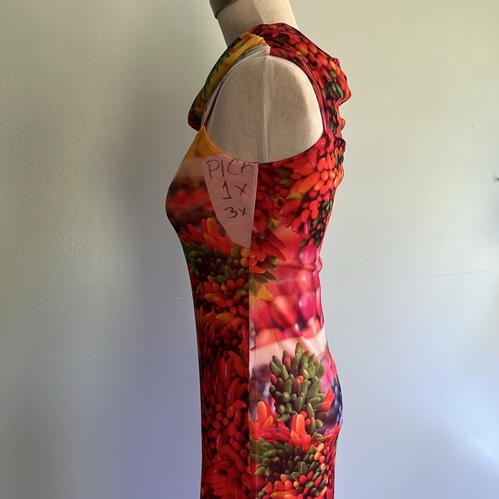 Zara Mashed Midi Dress - Picture 16 of 16
